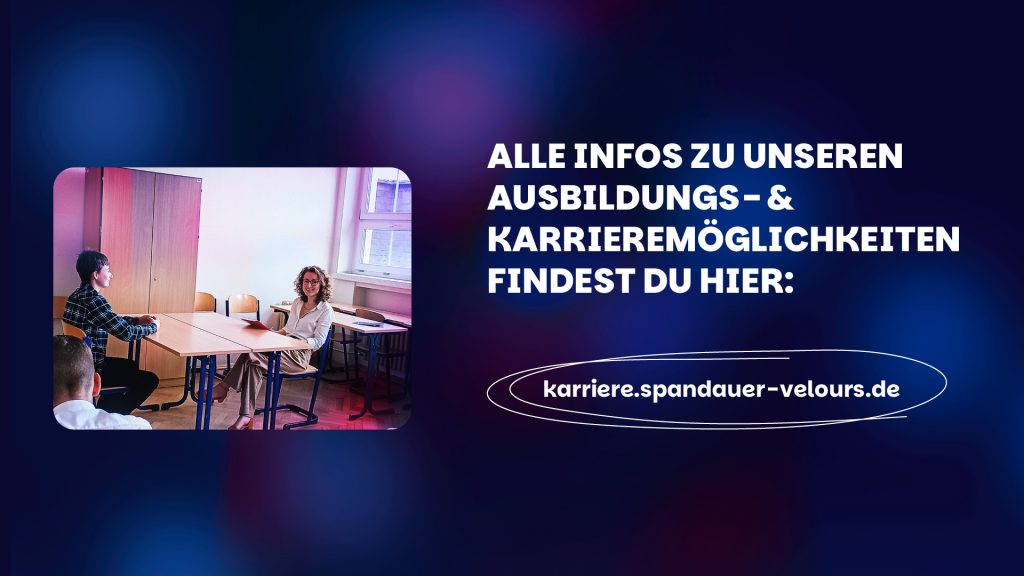 Personalreferentin Kristyna Lamblova am Tisch mit einem Schüler