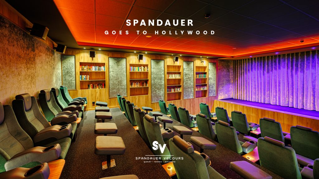 Wandbespannung und Vorhänge von Spandauer Velours im Kino Limbach-Oberfrohna
